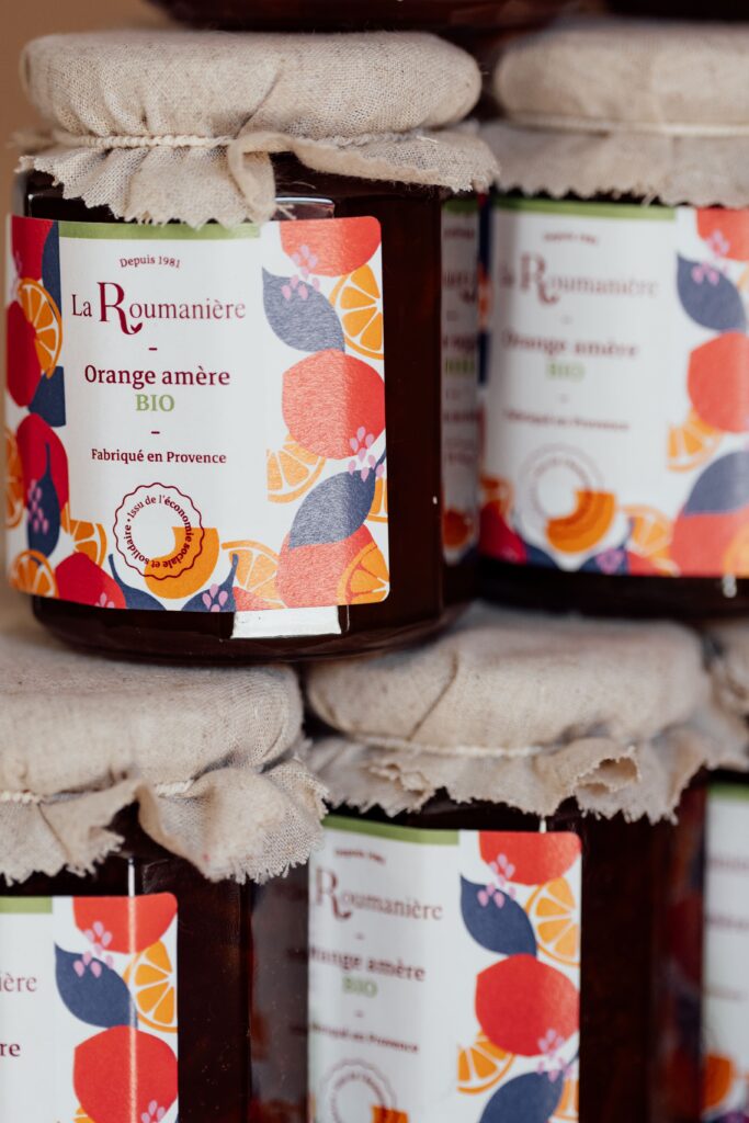 Confiture artisanale orange amère