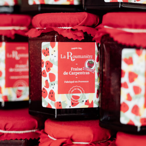 Confiture artisanale Fraise de Carpentras