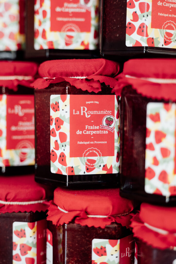 Confiture artisanale Fraise de Carpentras