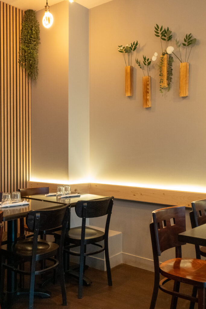 salle du restaurant ho lamian à rouen