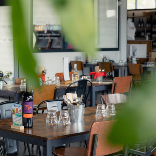 La salle du restaurant Xot à Rivesaltes