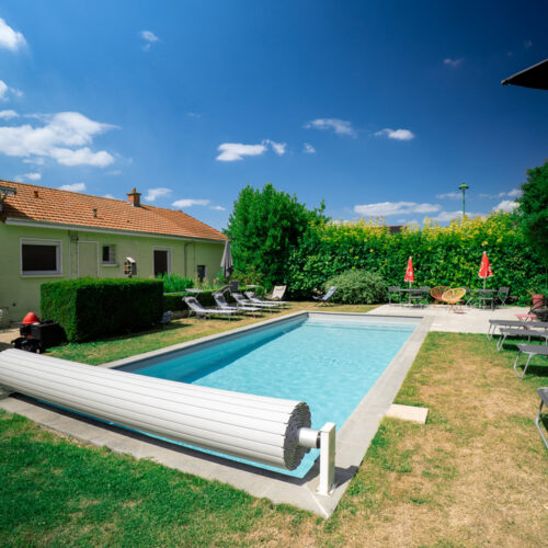 L'hôtel dispose d'une magnifique piscine