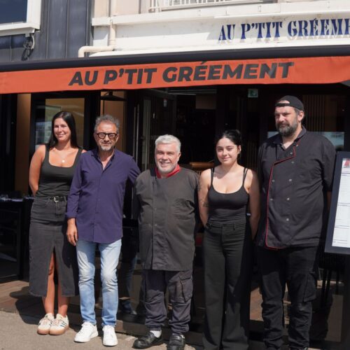 Au P'tit Gréement à Brest équipe
