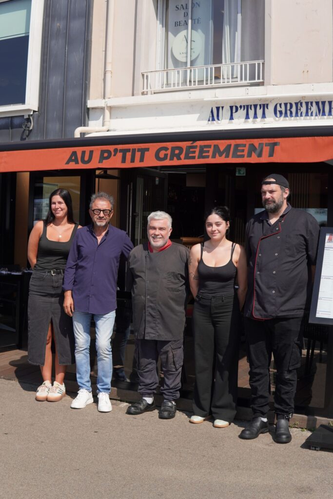Au P'tit Gréement à Brest équipe