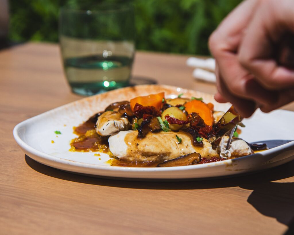 Un plat de beuchelle tourangelle du restaurant Le Clapotis à Saint Avertin