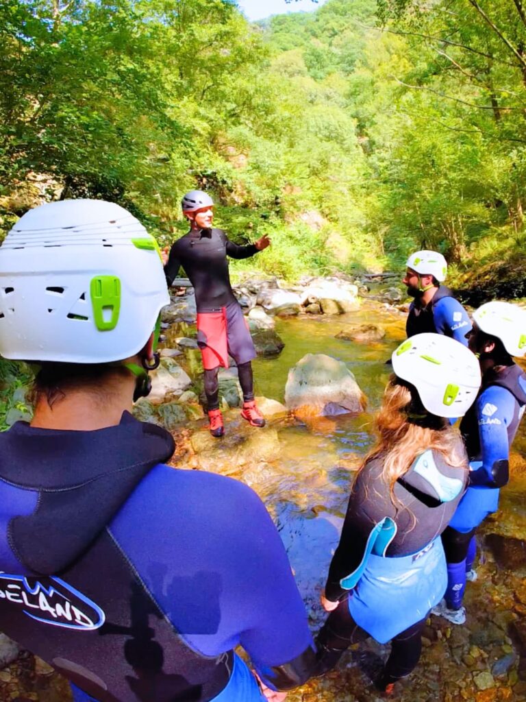 sécurité canyoning arteka