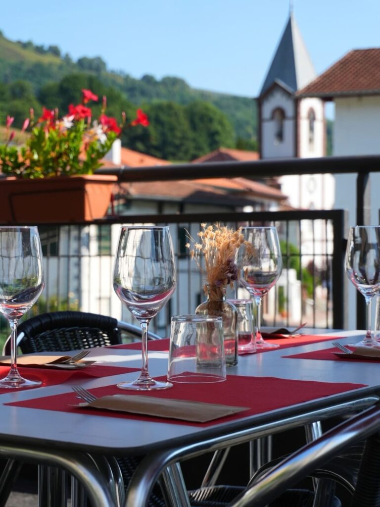 terrasse bodega azkena