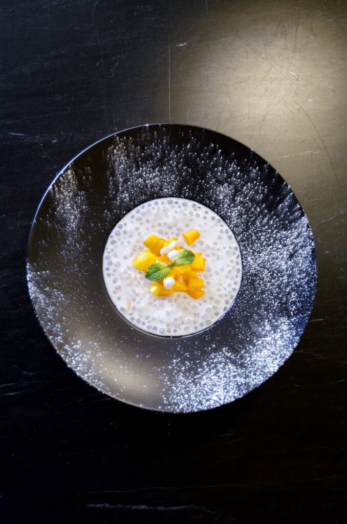 Un dessert du restaurant Thara Thong à Tours