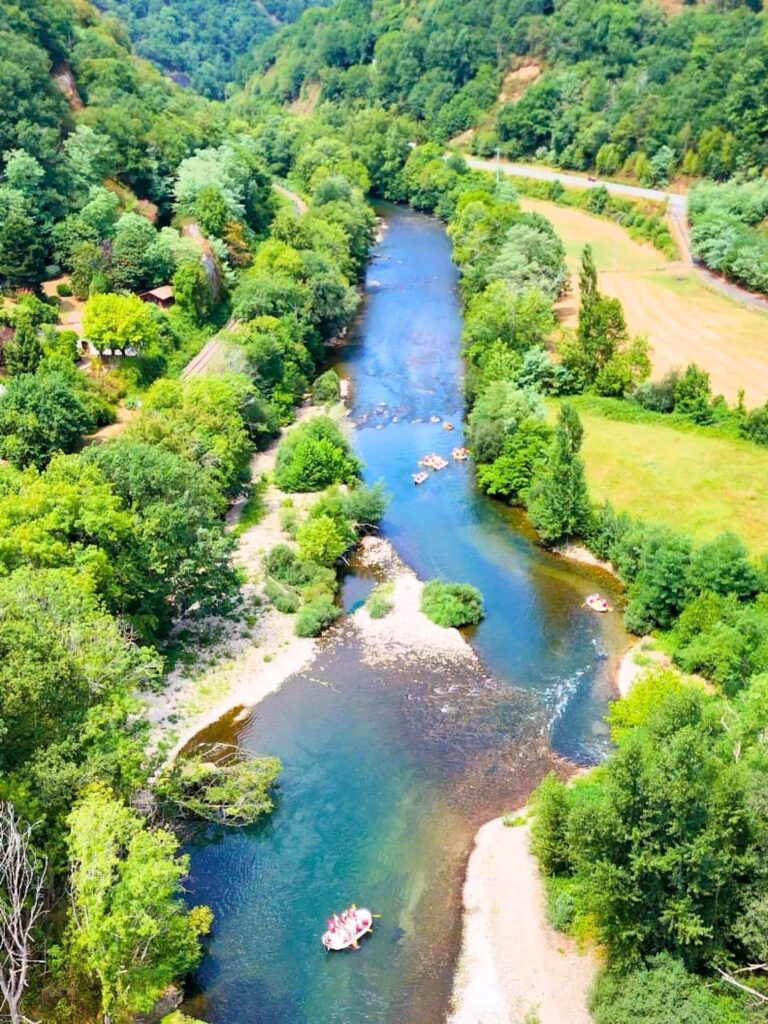 vue rafting arteka bidarray