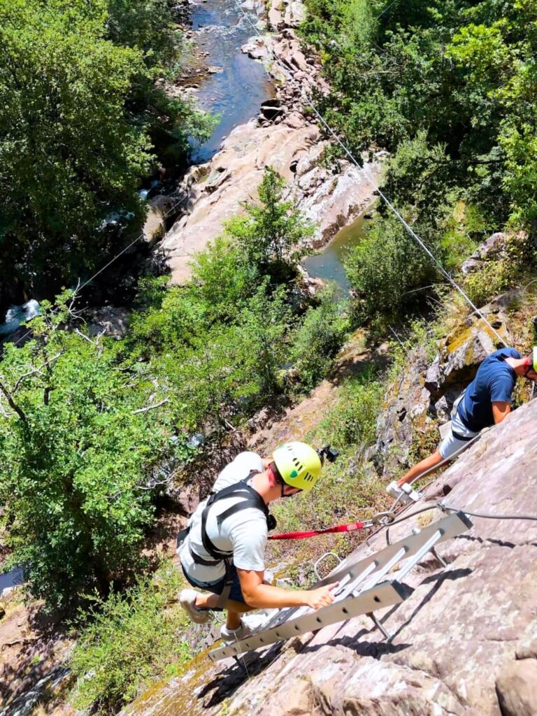 vue vide parc aventure bidarray
