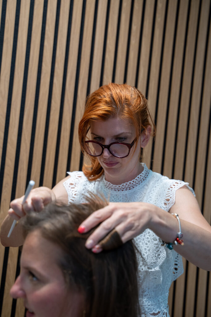 Christine tient le salon Picky Hair à Reims