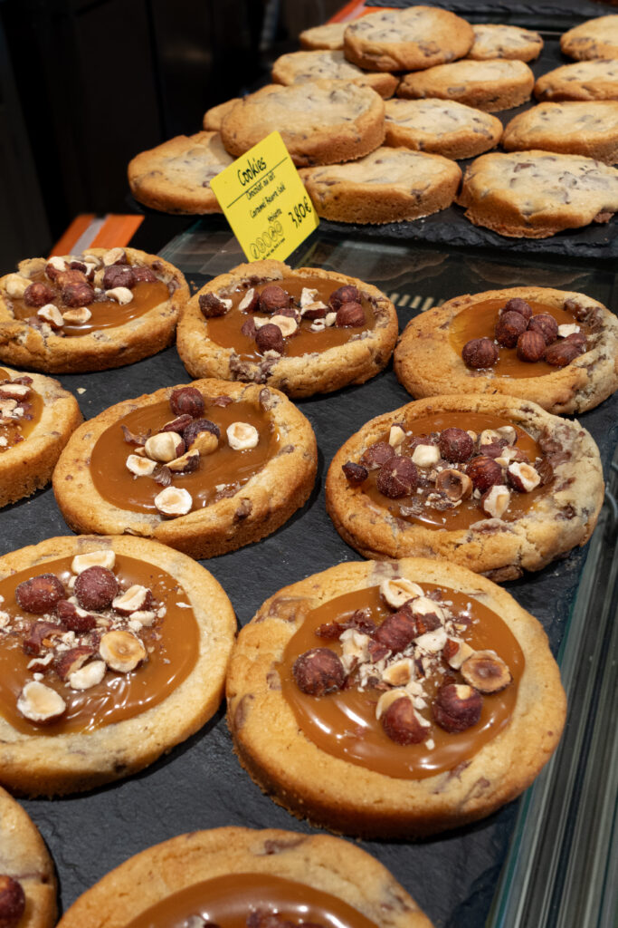 cookies de la boulangerie de l'artisan des co'pains à rouen