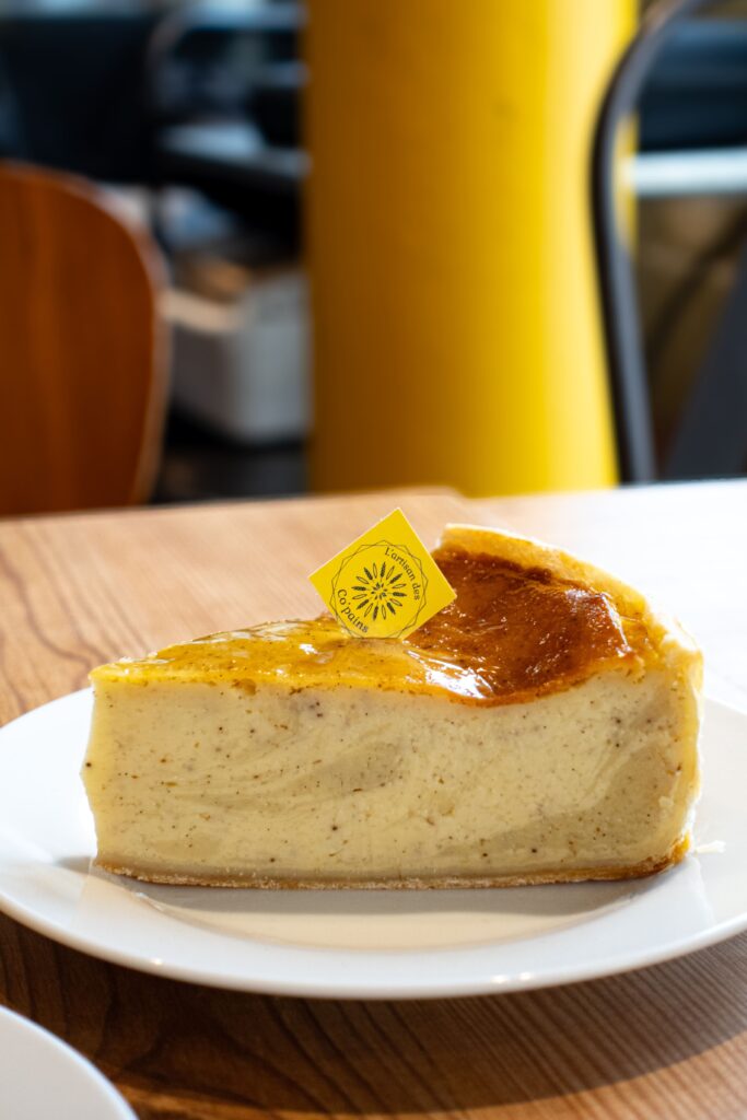 flan de la boulangerie de l'artisan des co'pains à rouen