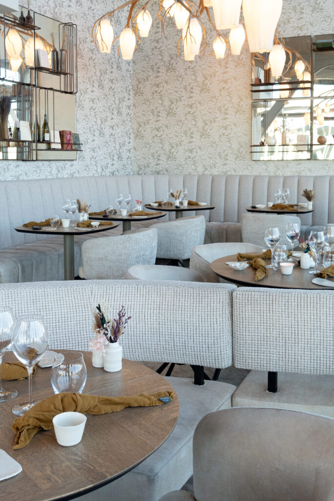 salle du restaurant le rouf à rouen