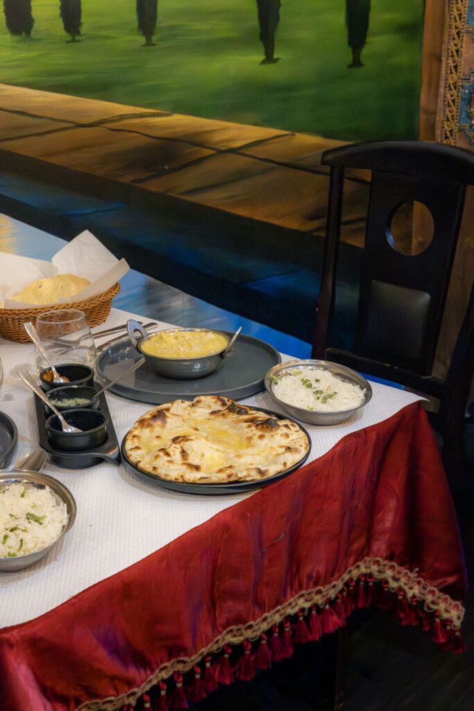 Table chez Indian Flame à Narbonne