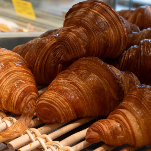 croissant de la boulangerie de l'artisan des co'pains à rouen
