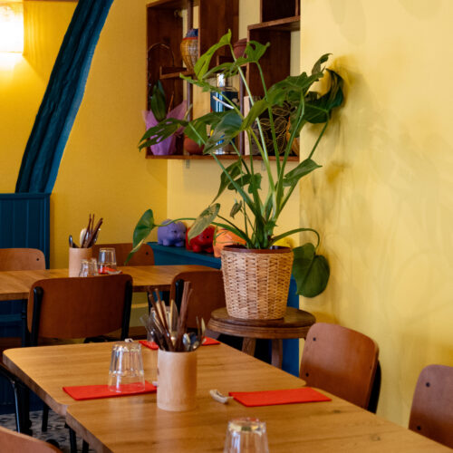 décoration du restaurant vietnamien bistrot saigon à rouen