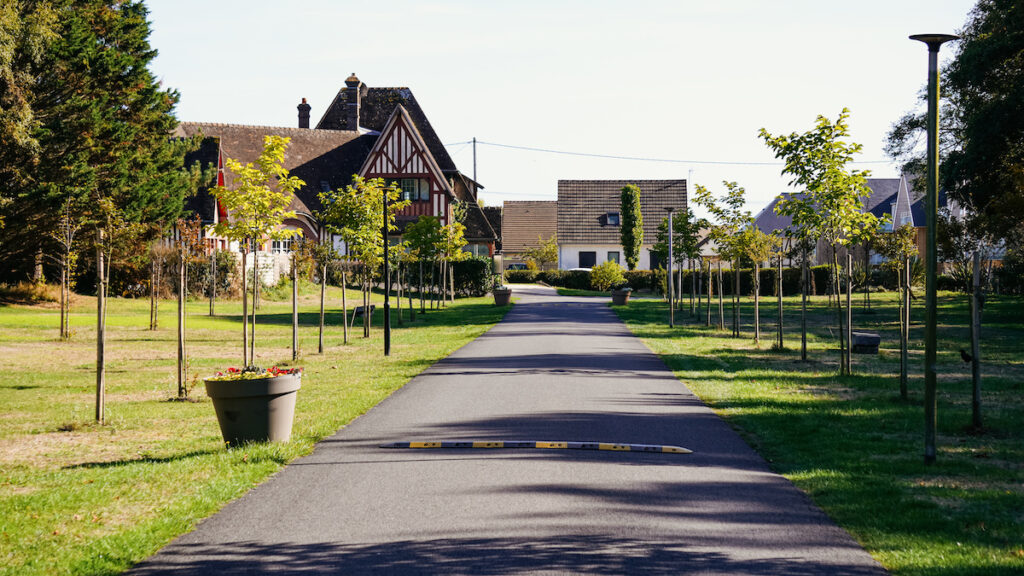L'extérieur de Sweet Home à Cabourg