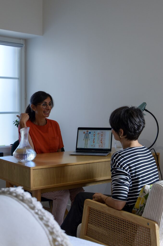 Une consultation de naturopathie au cabinet Le Studio à Noizay