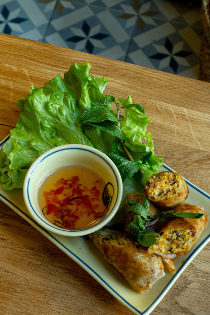 nems du restaurant vietnamien bistrot saigon à rouen
