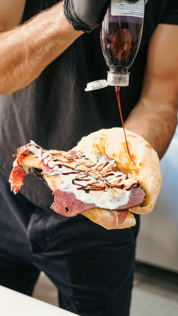 Le sandwich italien du Milano à Caen
